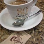 Espresso at Castroni in Rome