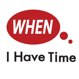 When I Have Time website by Sara Rosso